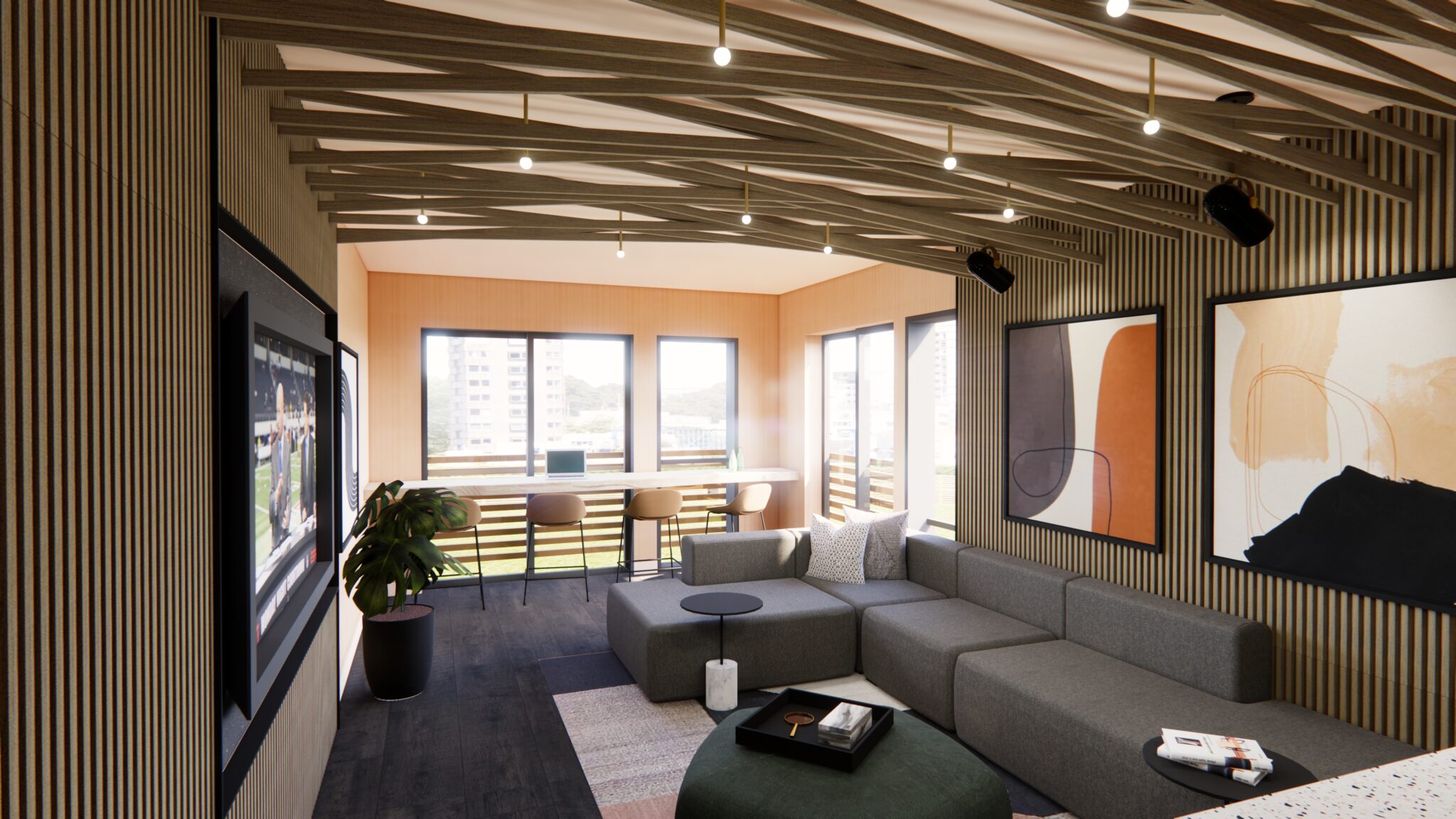 Reed Level 5 Amenity Recreation room