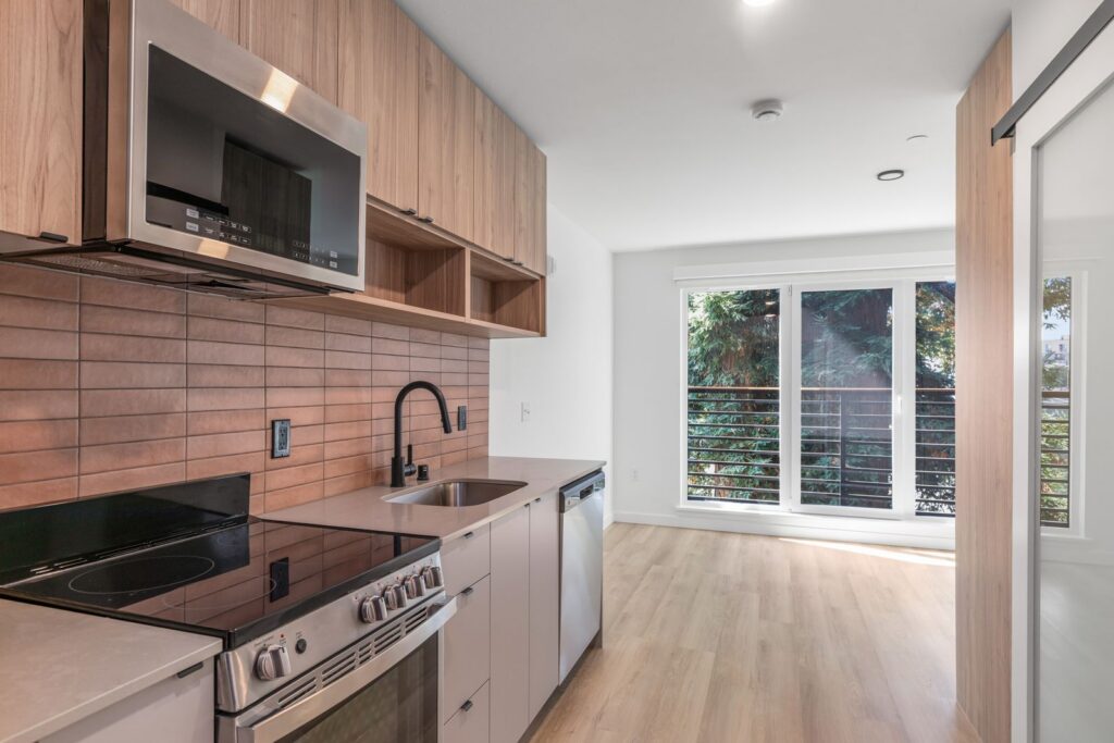 Reed seattle - unit kitchen area